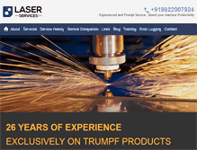 Tablet Screenshot of laserservices.in